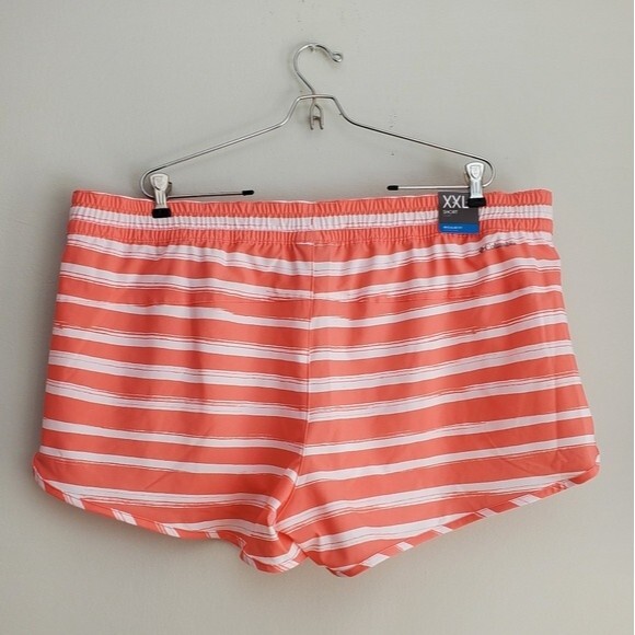 Columbia NWT Coral stripe Bogatta Bay stretch active wear shorts Women's XXL - Picture 7 of 7